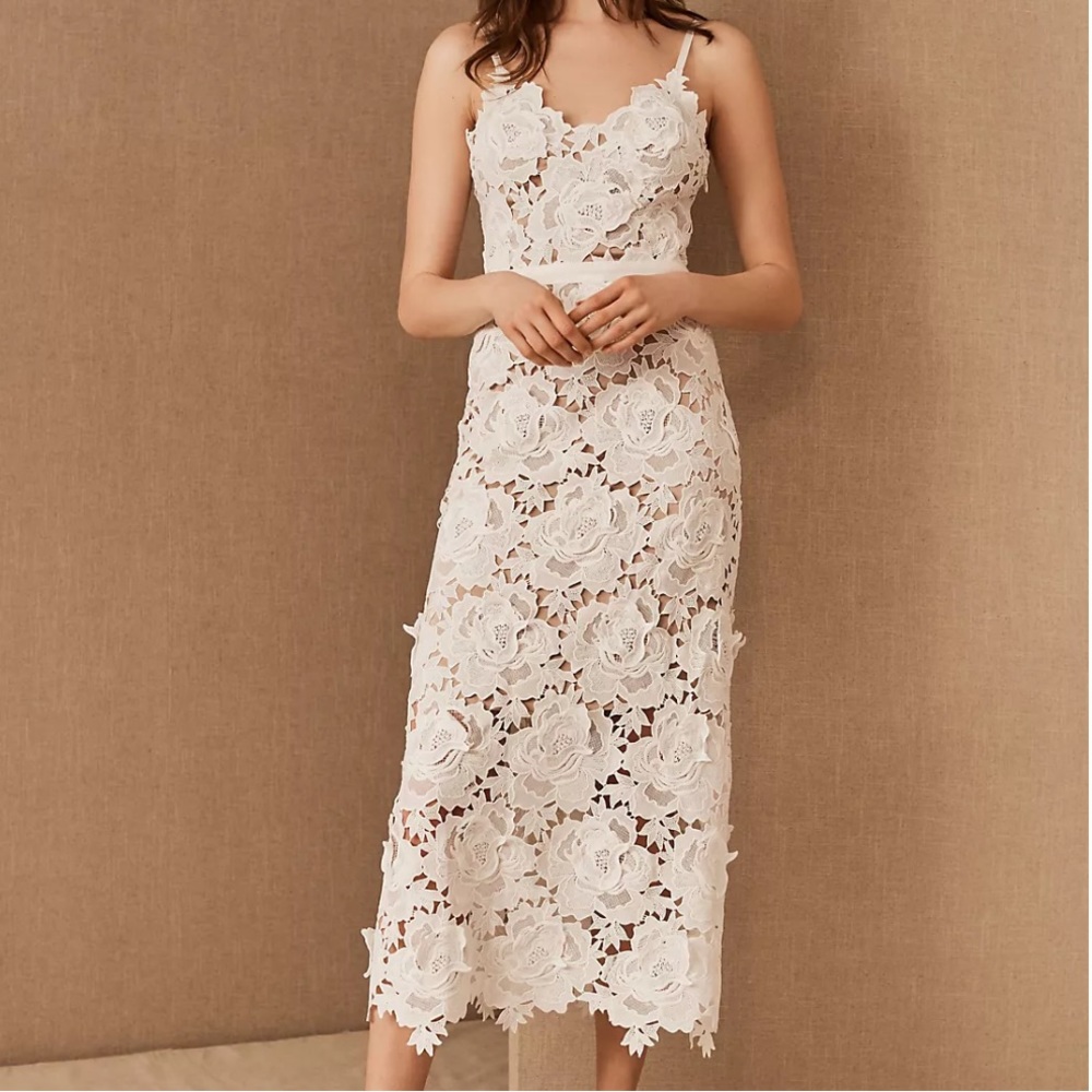 NWT Anthropologie BHLDN Catherine Deane Frida Dress Size 10